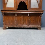 Large art deco cafe cabinet from Belgium, 1920s.