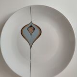 Porcelain dessert plates
