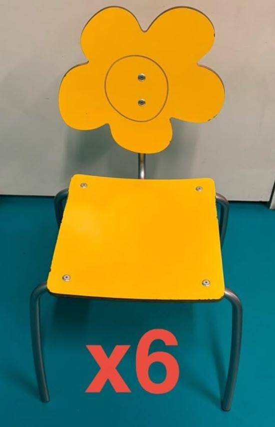 Children's chair by Agatha Ruiz de la Prada, original design model.