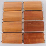 Ladder shelf wall unit by Nisse Strinning for String Design AB, 1950s