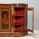 Antique cabinet in various types of wood, United Kingdom, 19th century.