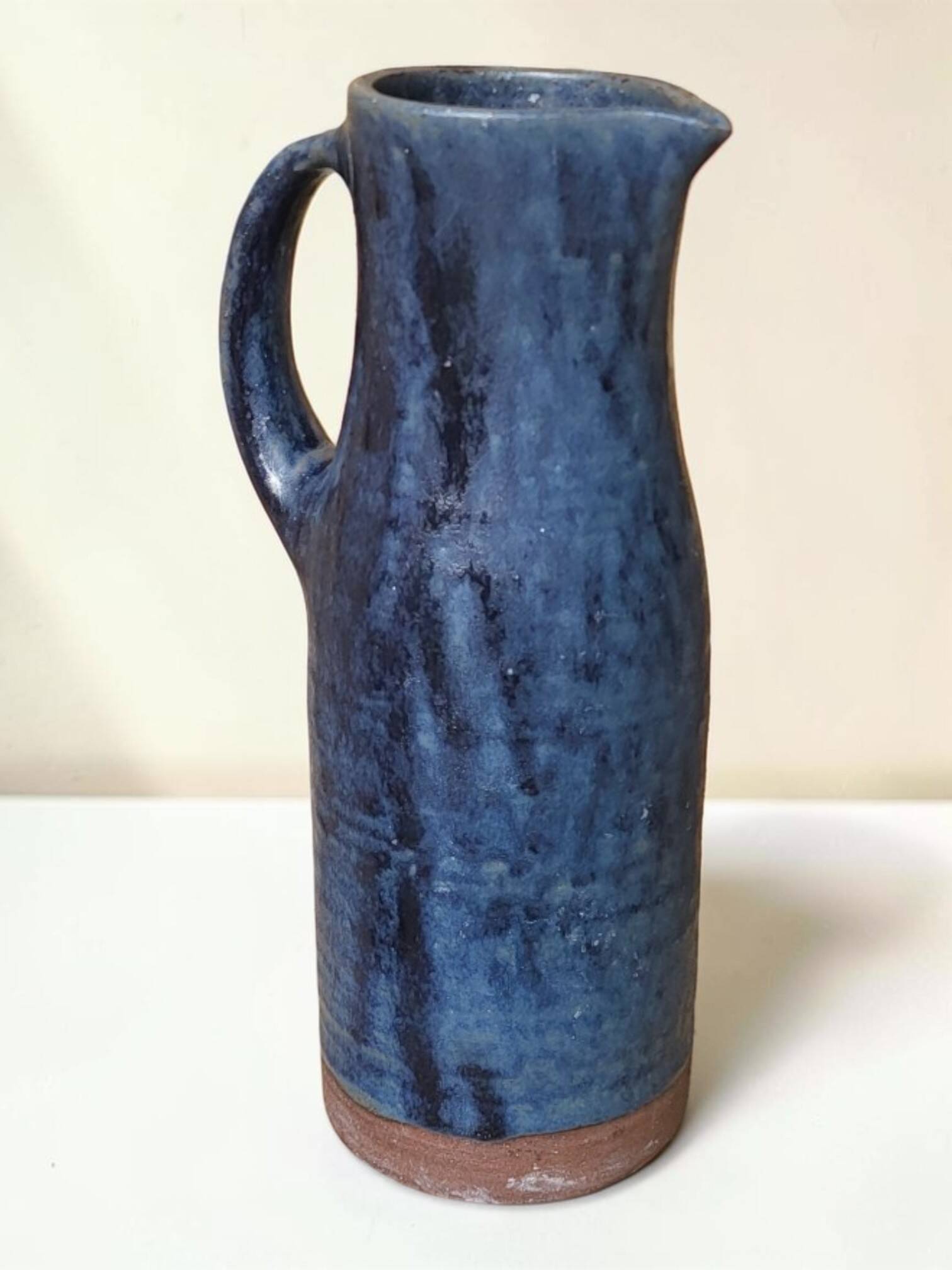 Stoneware jug J&N Pierlot Ratilly / Puisaye. 1960s.