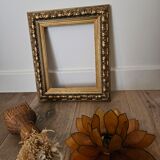 Table lamp in mother-of-pearl and brass