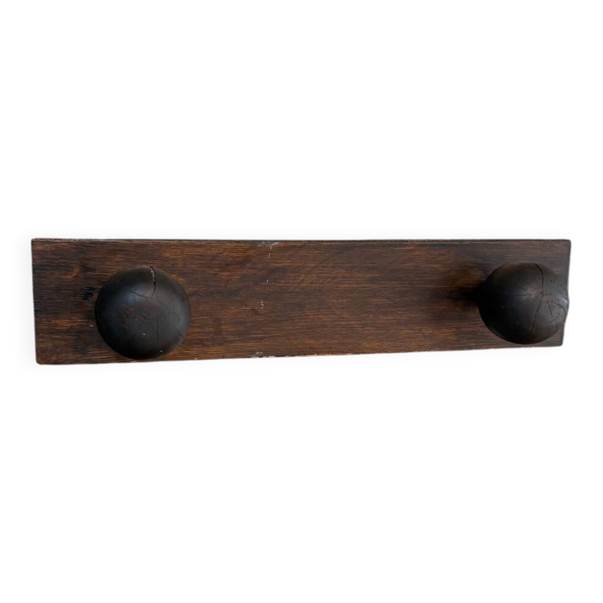 1950s wooden coat rack