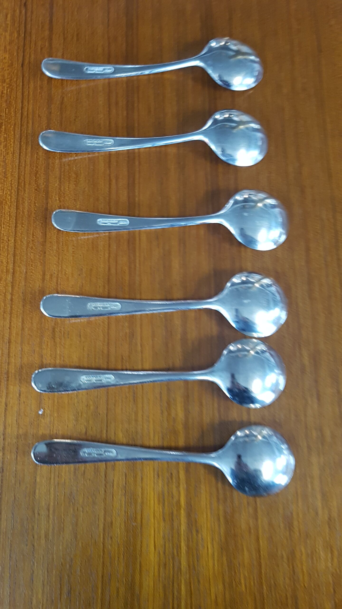 6 ice spoons