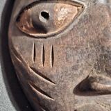 Ancien masque tribal Luba RDC