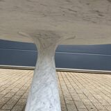 Angelo Mangiarotti M1 eettafel Skipper Carrara marmer 130cm