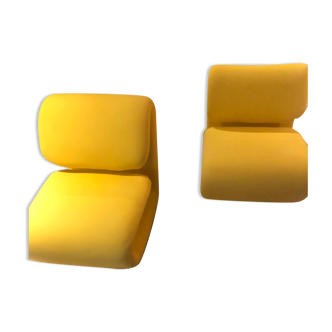 Pair of armchairs 1500 design Etienne Henri Martin