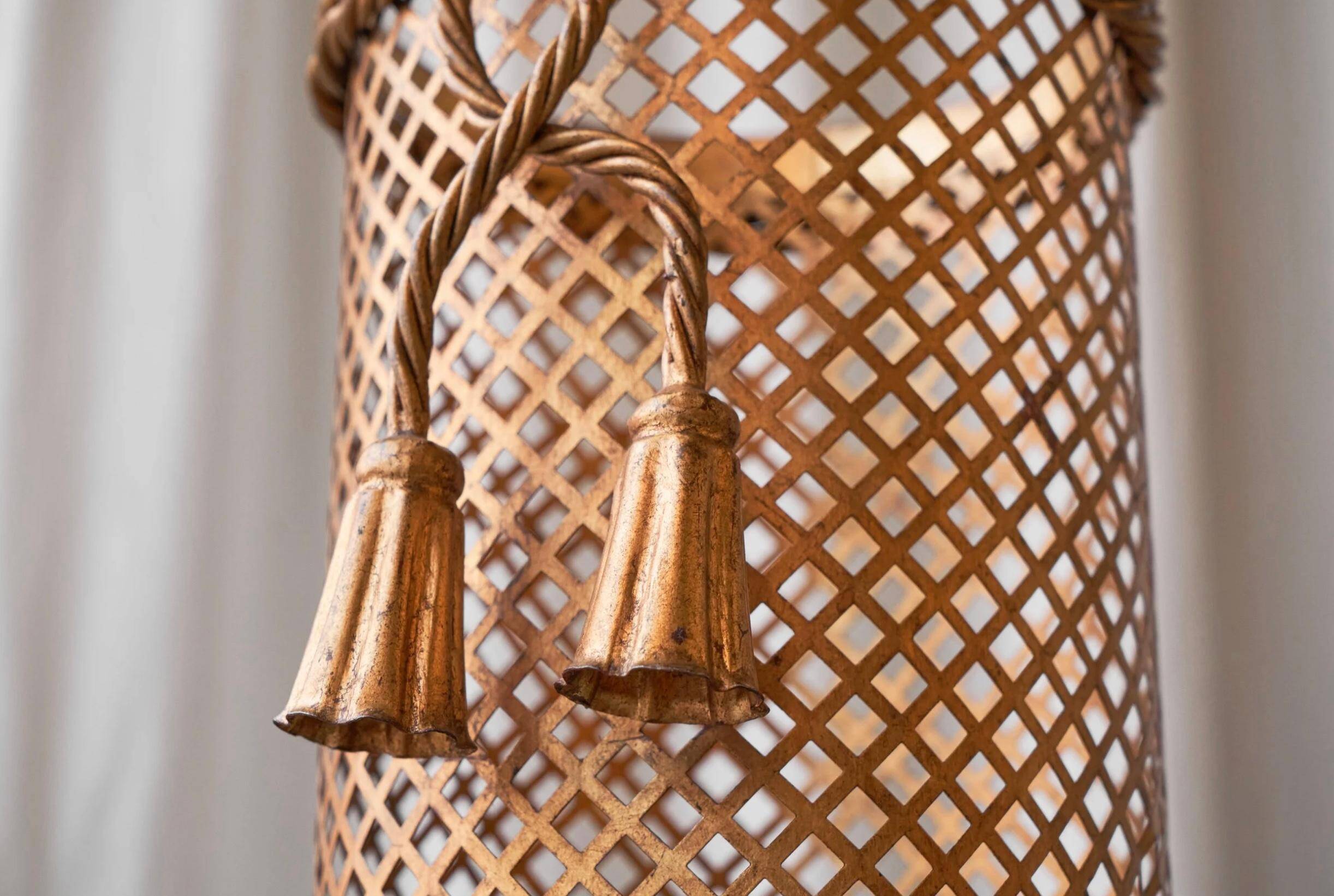 Li Puma Florence Umbrella Stand Trompe-l'œil Mid-Century 1960