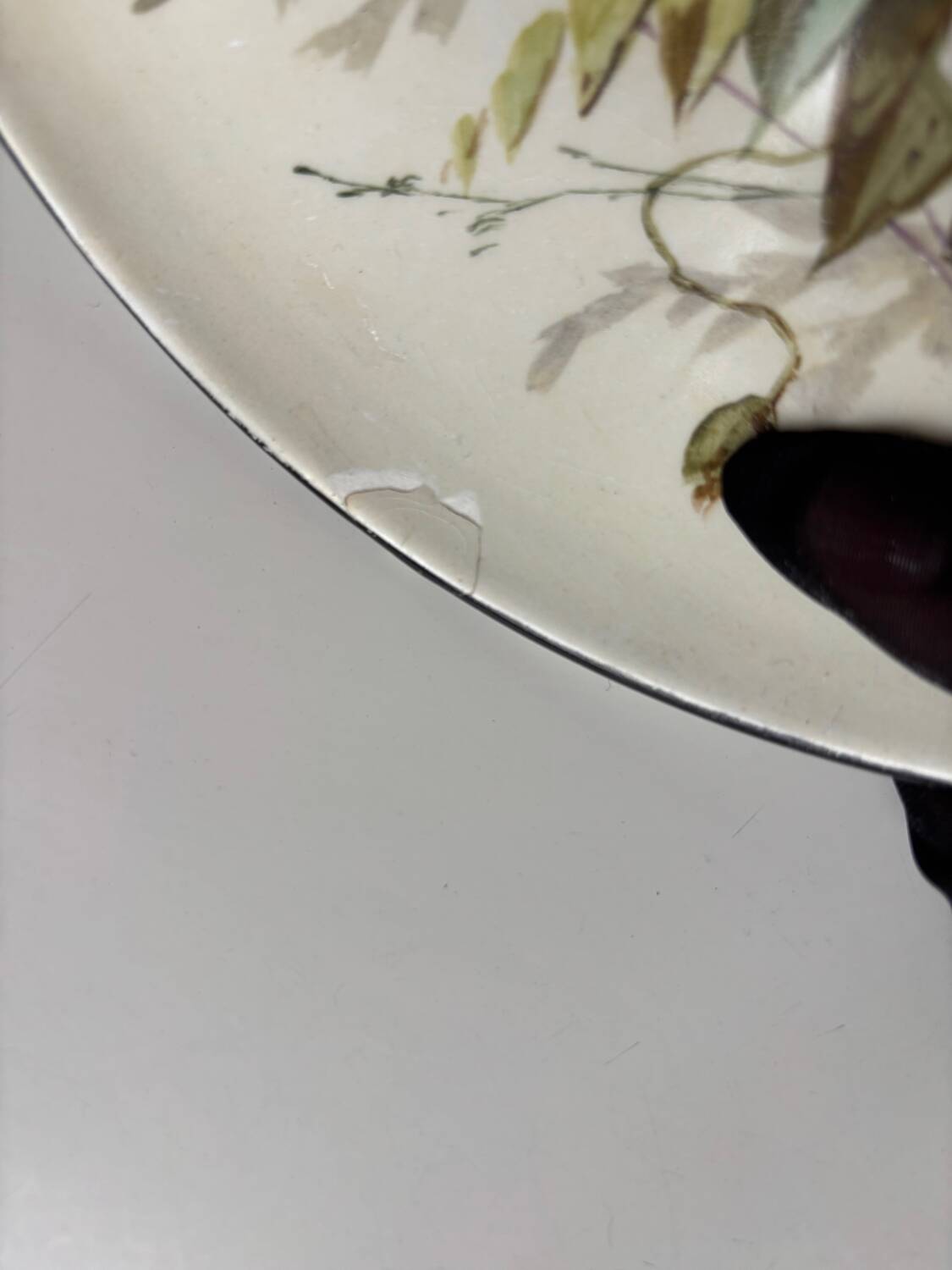 Set of 7 assorted plates