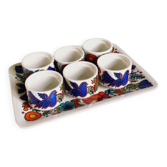 Set of 6 Acapulco cockroaches