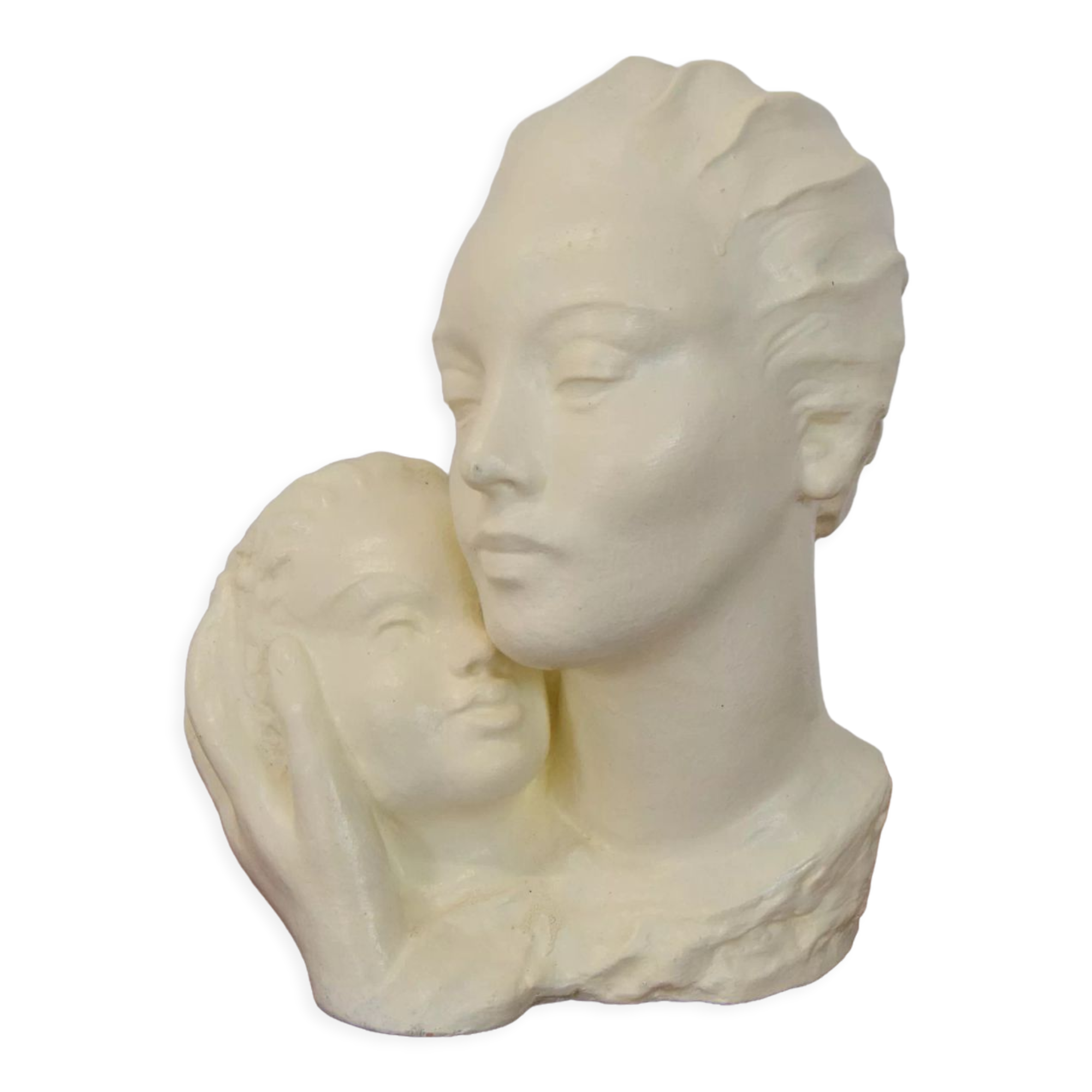 Art Deco Ceramic Bust in 1938