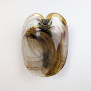 Holmegaard glass wall lamp by Per Lütken, Denmark, 1970s