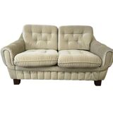 Vintage space age two-seater sofa