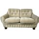 Vintage space age two-seater sofa