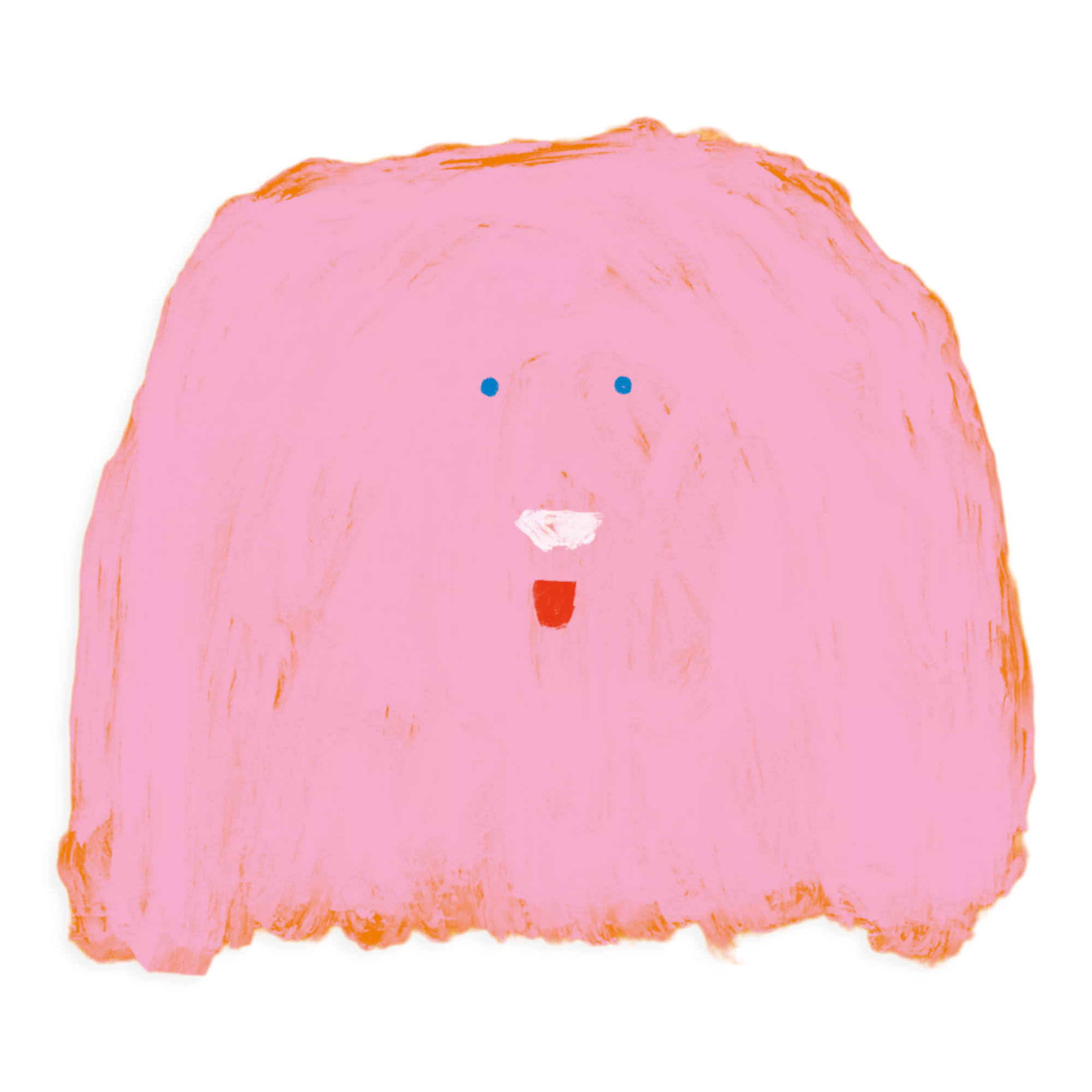 Colorful dog wall poster for child 50cm*70cm