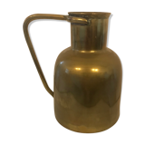 Artisanal copper pitcher
