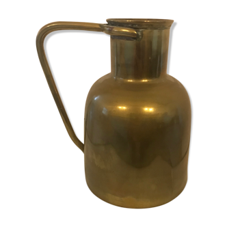 Artisanal copper pitcher