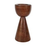 Teak candle holder 1970
