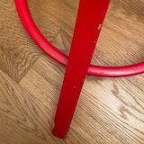 Red Baumann parrot coat rack