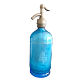 Blue vintage siphon