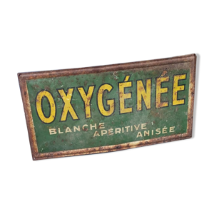 Ancienne Plaque publicitaire pour