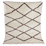 Handmade moroccan berber carpet 178 x 152 cm