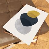 Peinture faite à la main 29,7x42cm