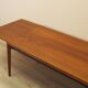 Teak extending dining table Henning Kjærnulf, Vejle, 1960s