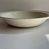 Creil Montereau flat vegetable dish