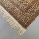 Vintage Turkish Silk Rug, 180x116 cm, Kayseri, Pink Blue Green, Handmade
