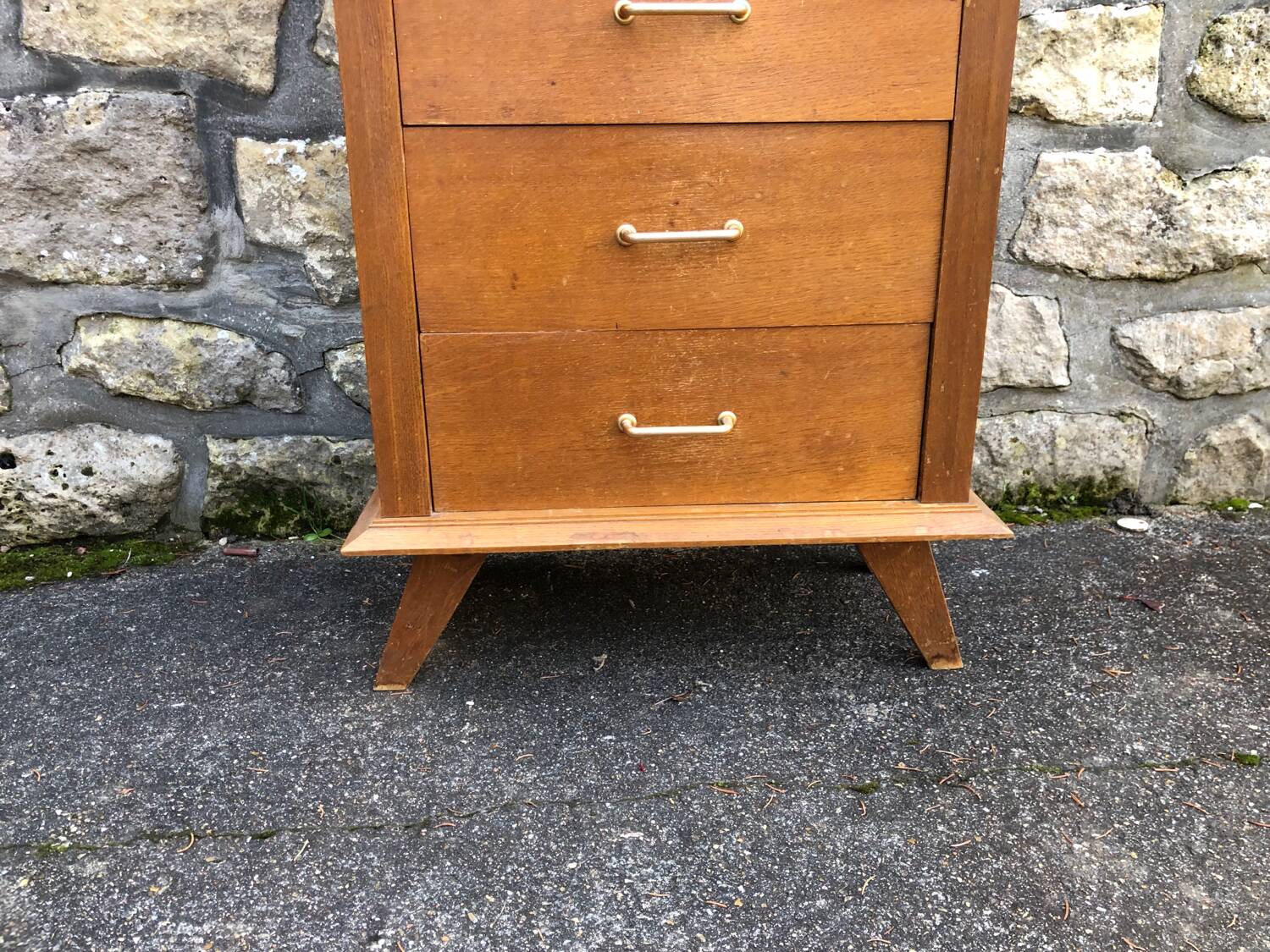 Vintage chiffonier chest of drawers 1950