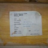 Mid-Century  Wall Mounted Coat Rack Czechoslovakia , 1970's