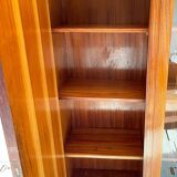 Armoire/bibliothèque en bois, années 1950/60