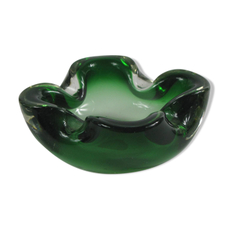 Mid-century murano glass sommerso ashtray, 1960s