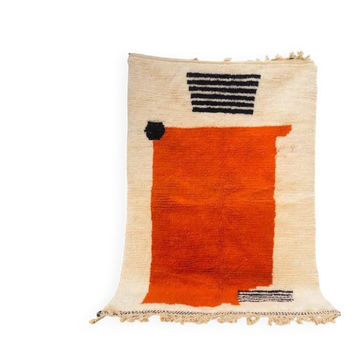 Large traditional handmade Berber rug size 200 x 300 cm