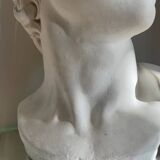 Old plaster bust of David