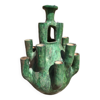 Glazed terracotta tamegroute pottery