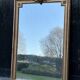 Louis XVI Style Mirror In Stuccoed And Gilded Wood Circa 1880