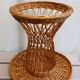 Wicker coffee table