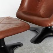 Yrjö Kukkapuro Karuselli Chair & Ottomane for Haimi, 1965