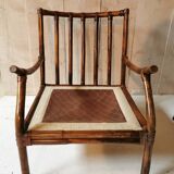 Rattan armchair