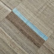 Tapis kilim vintage fait main beige et bleu, style scandinave naturel
