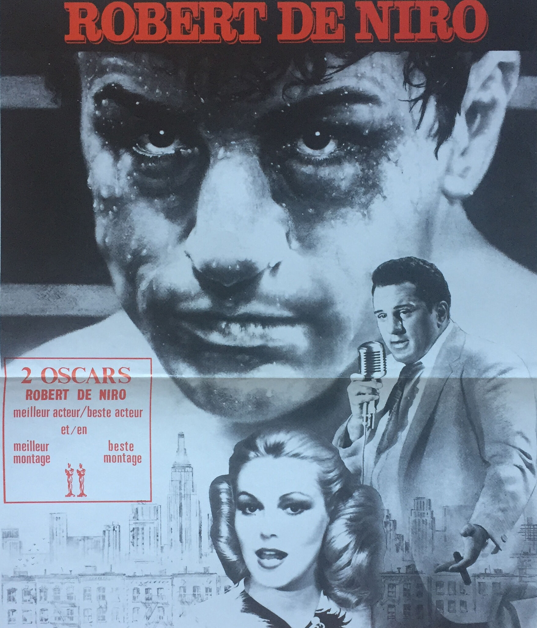 Original poster "Raging Bull" Robert de Niro, Boxing
