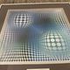 Sérigraphie vintage Op Art « Feny » par Vasarely 