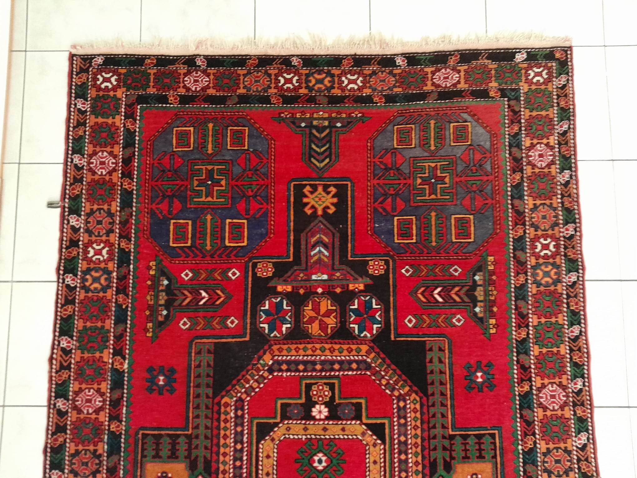 Handmade Anatolian Yahyahli rug 250x149cm