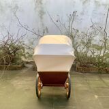Vintage Sulky horse tricycle in wood and plush