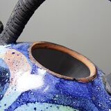 Terracotta teapot, US studio, 1950-1970 era, David Constantine White.