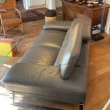Roche Bobois 3-seater leather sofa