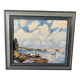 Reproduction of Boats on the Seine by Alfred Sisley
